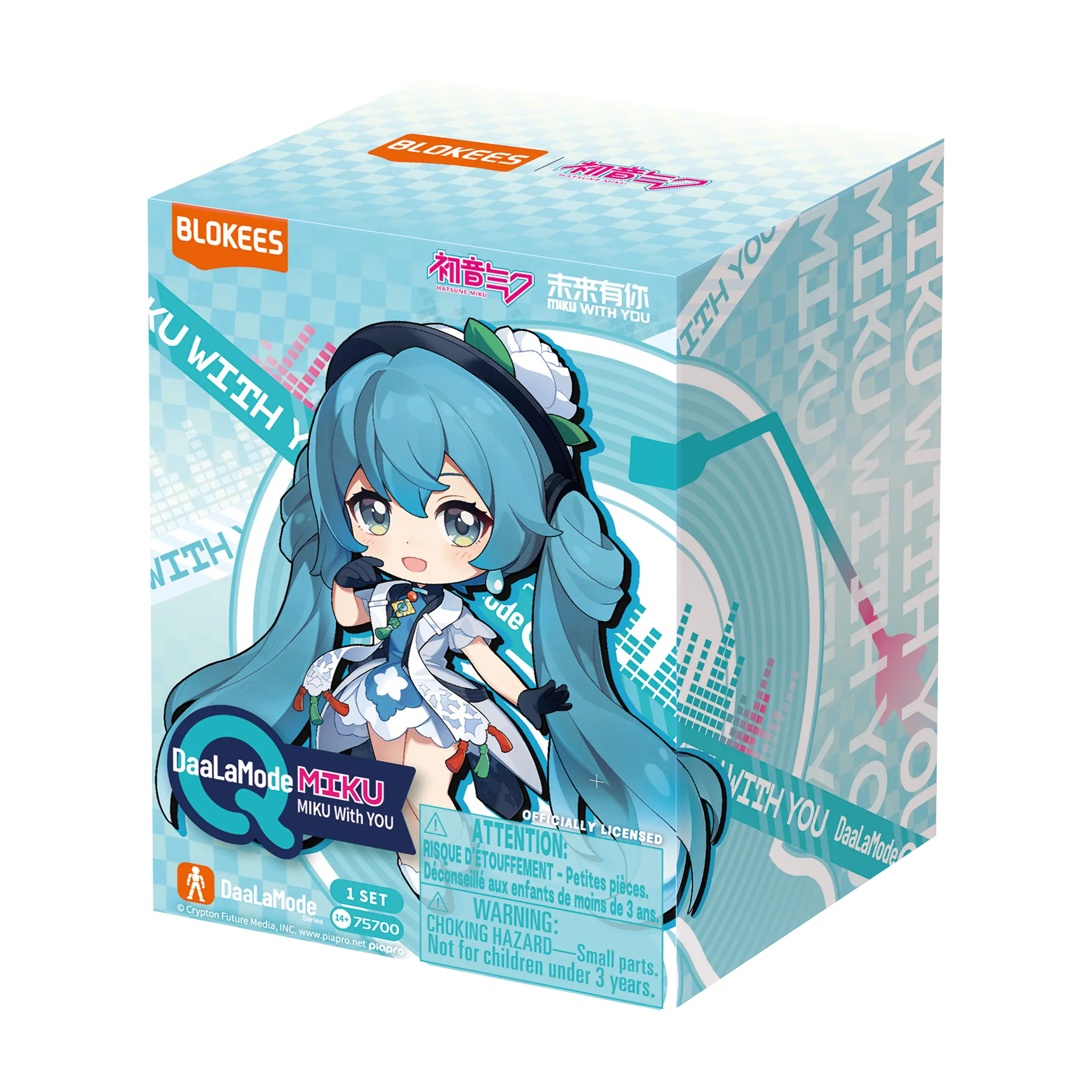 Blokees Hatsune Miku DaaLaMode Q Series - MIKU WITH YOU - Image 8