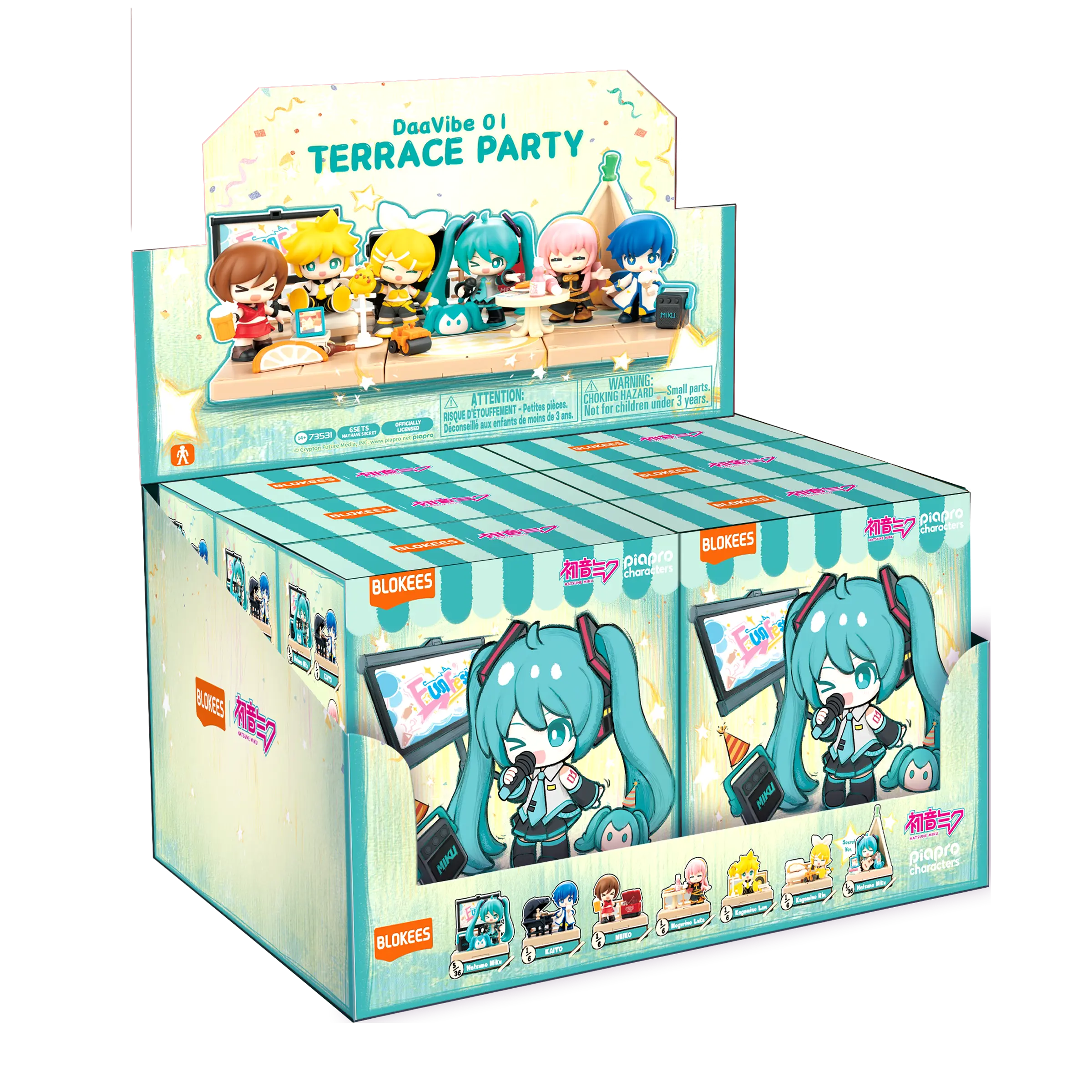 Blokees Hatsune Miku DaaVibe 01 Terrace Party - Image 17