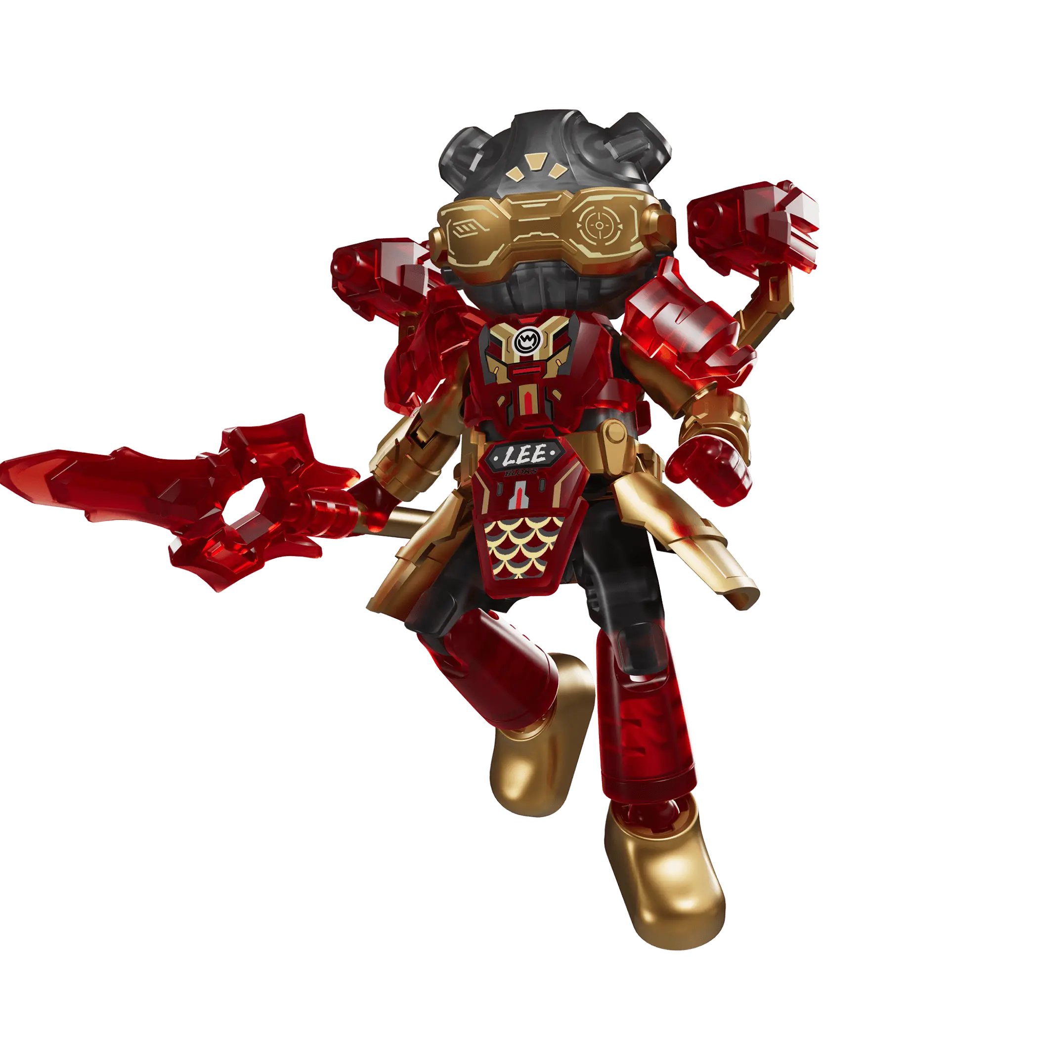 Herospire Warrior Version 02 Fearless Demon Child - Image 3
