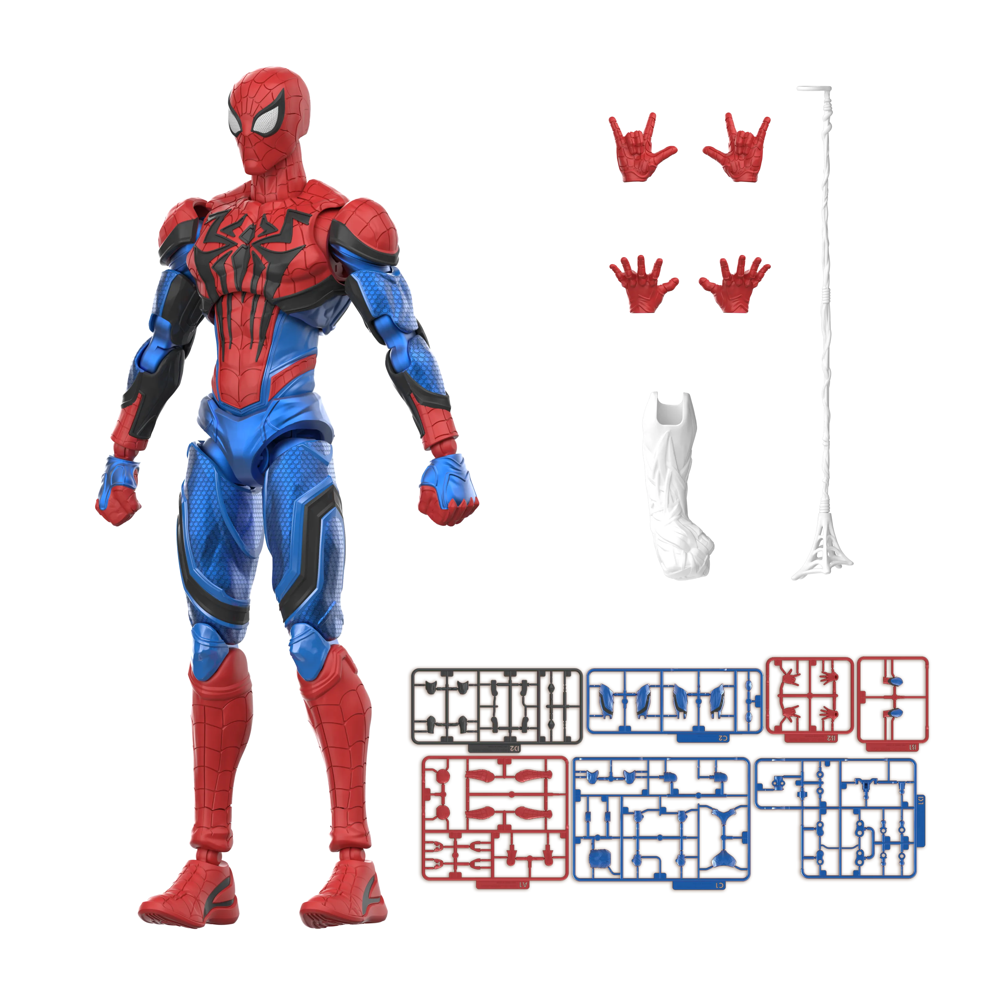 Marvel Rivals Champion Class Spider-Man Model Kits | Blokees (Pre-Order) - Image 3