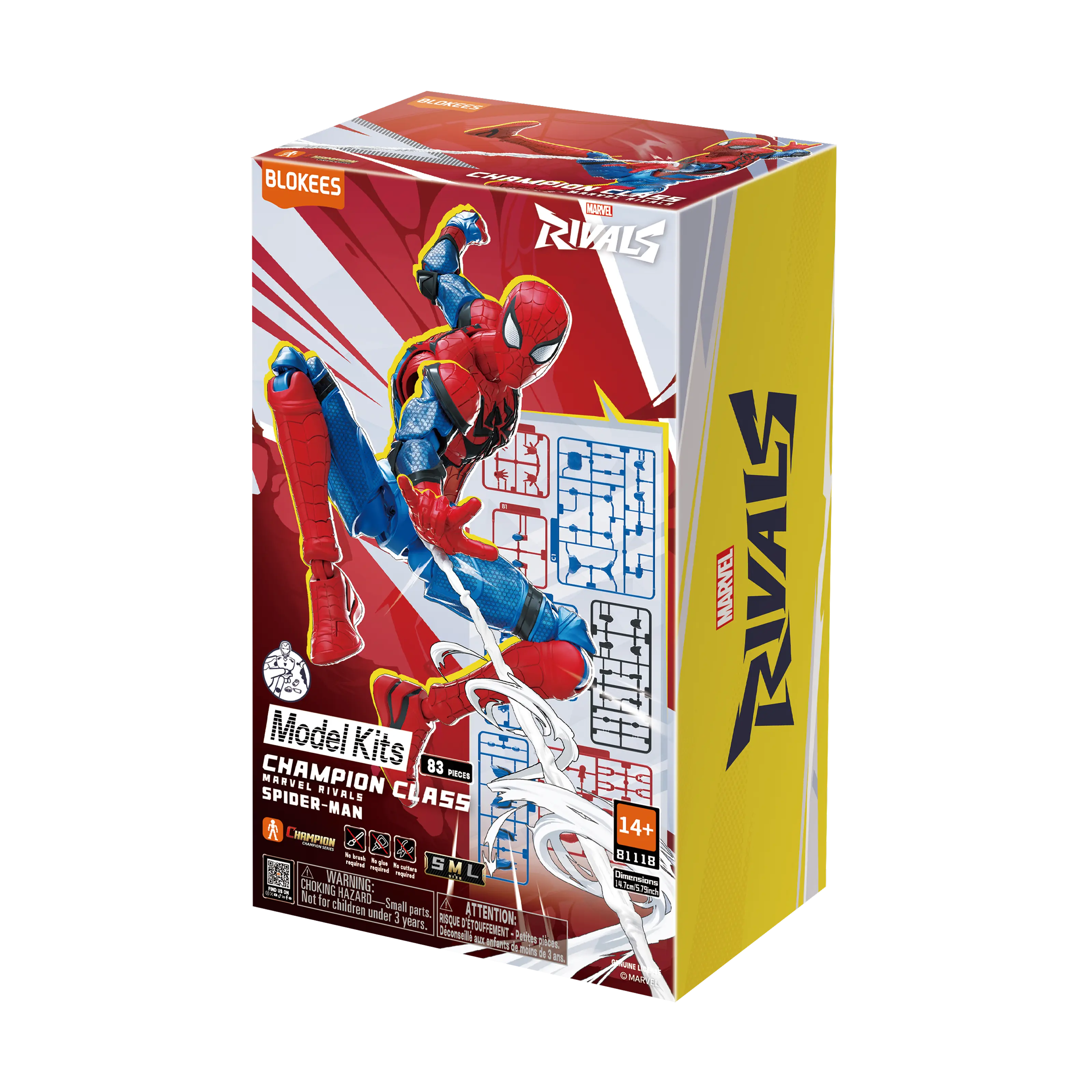 Marvel Rivals Champion Class Spider-Man Model Kits | Blokees (Pre-Order) - Image 6