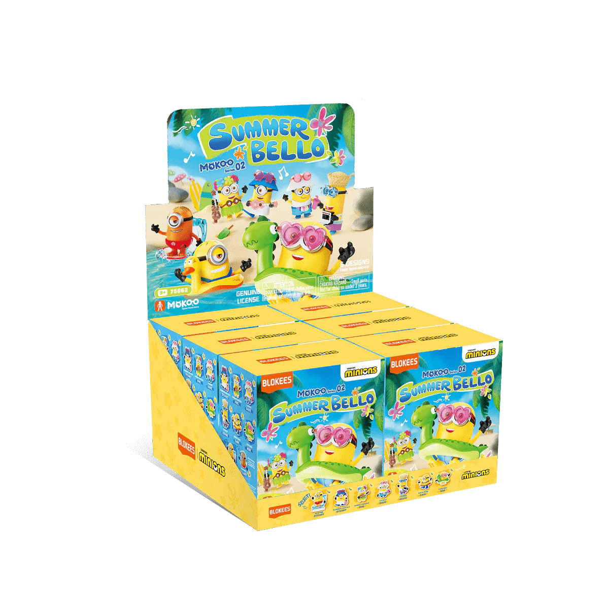 Blokees Minions Mokoo Series - 02 Summer Bello - Image 10
