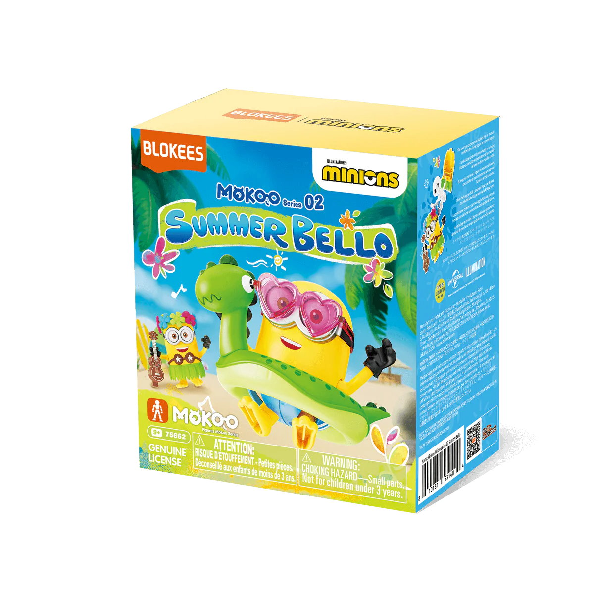 Blokees Minions Mokoo Series - 02 Summer Bello - Image 11