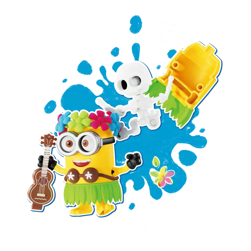 Blokees Minions Mokoo Series - 02 Summer Bello - Image 8