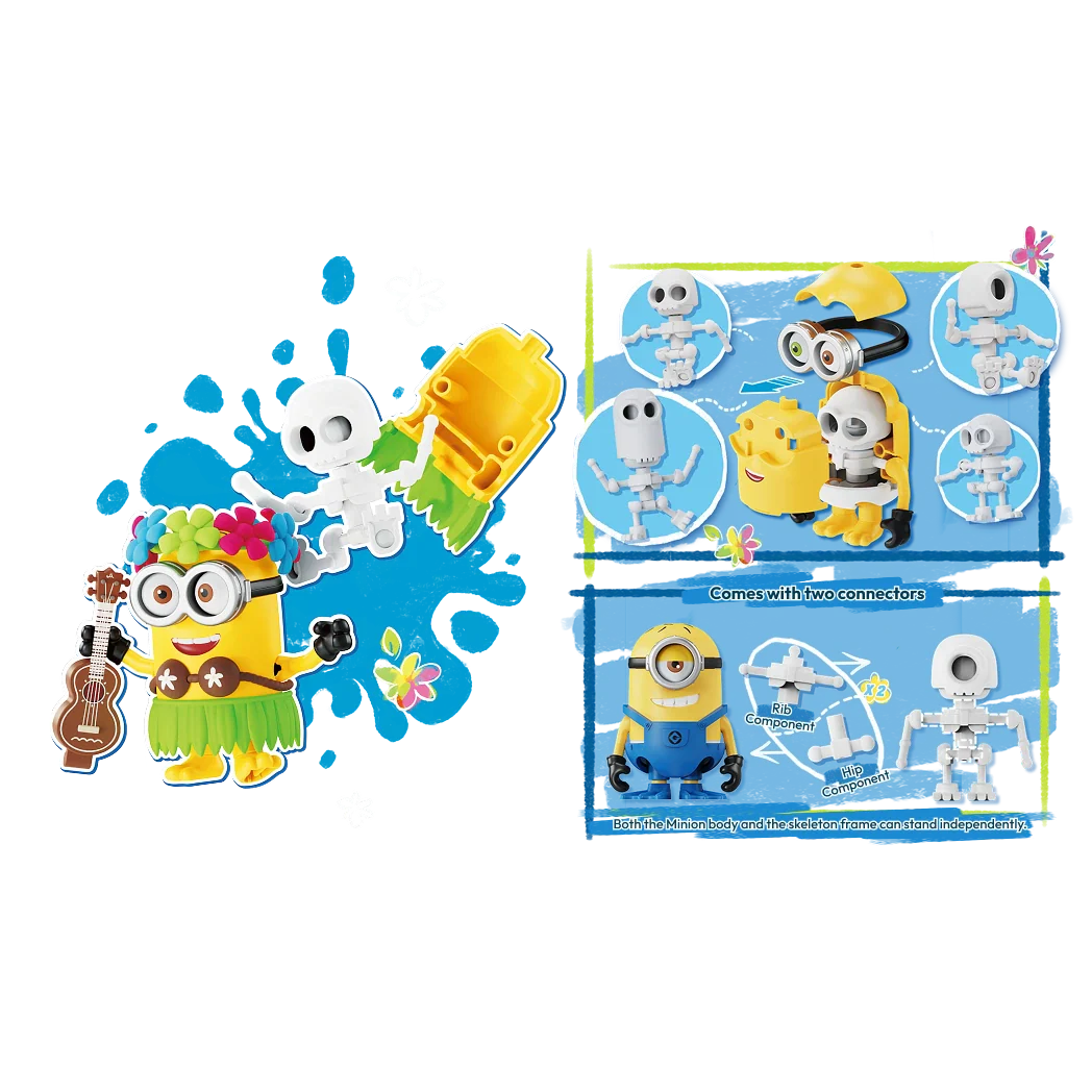 Blokees Minions Mokoo Series - 02 Summer Bello - Image 9