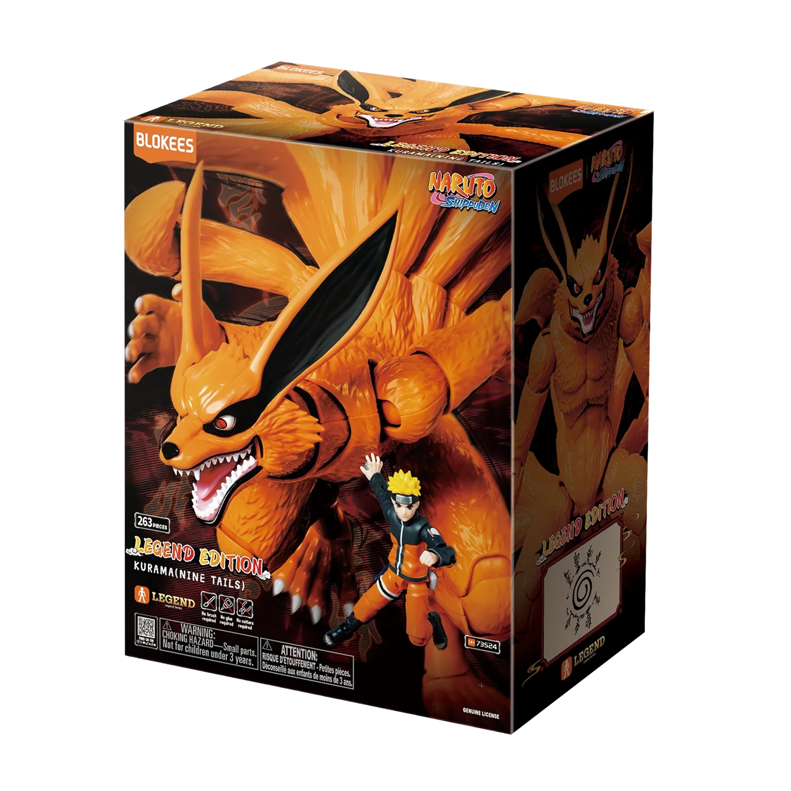 Blokees | Naruto Shippuden Legend Edition 01 Kurama (Nine Tails) - Image 6