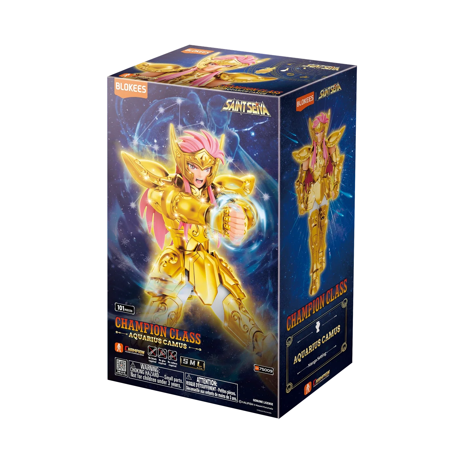 Saint Seiya Champion Class 08 Aquarius Camus | Blokees - Image 7