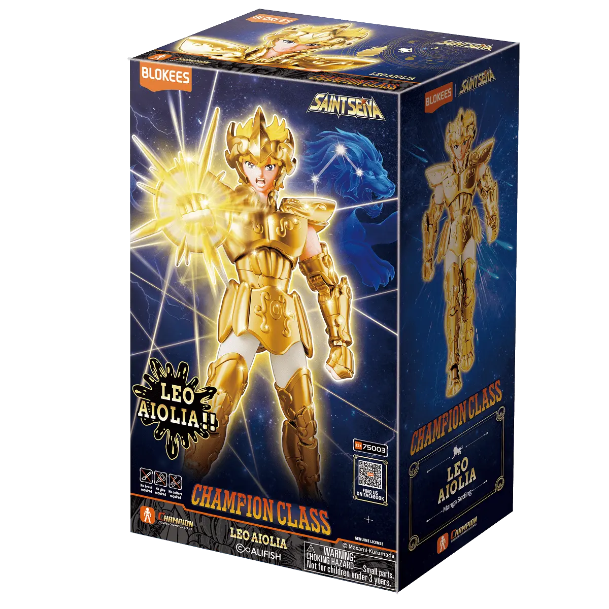 Saint Seiya Champion Class 02 Leo Aiolia | Blokees - Image 4