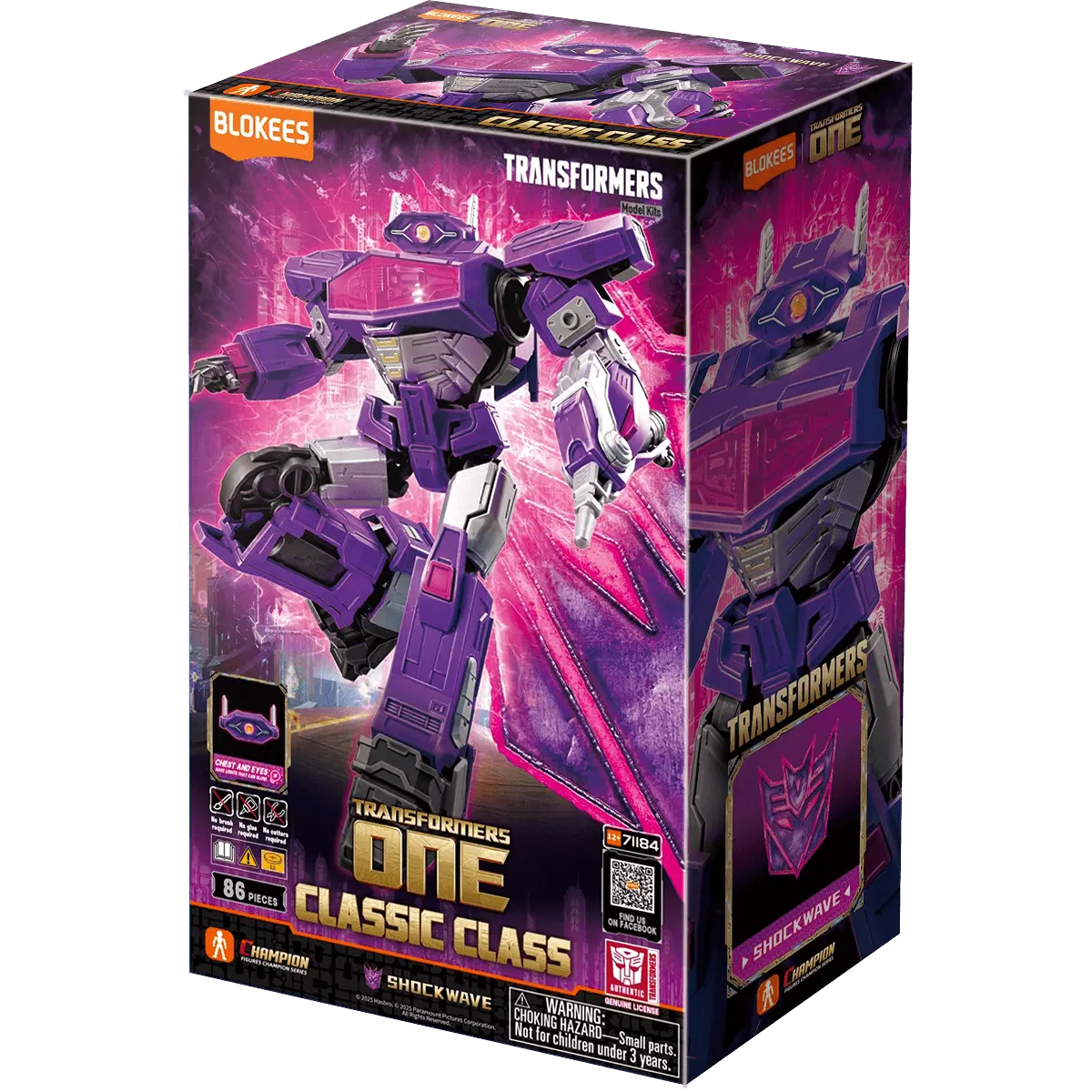 Transformers Classic Class 18 Transformers One Shockwave - Image 5