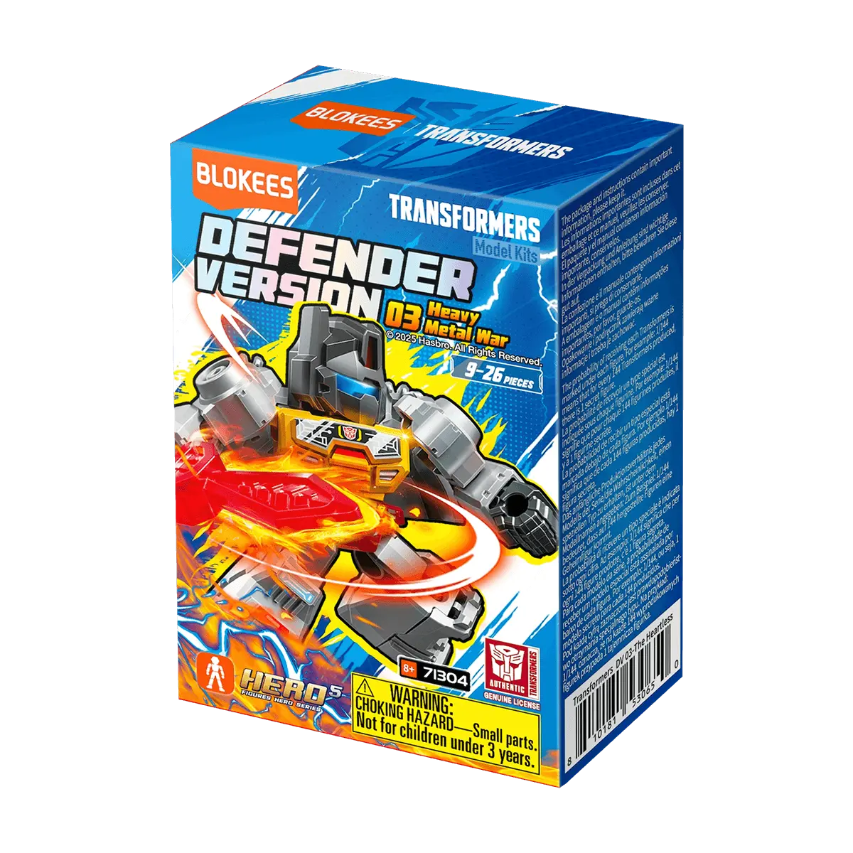 Blokees Transformers Defender Version 03 Heavy Metal War - Image 18