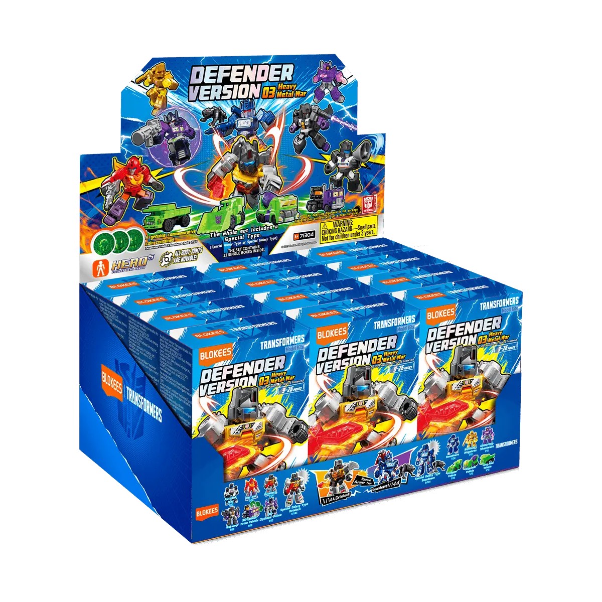 Blokees Transformers Defender Version 03 Heavy Metal War - Image 19