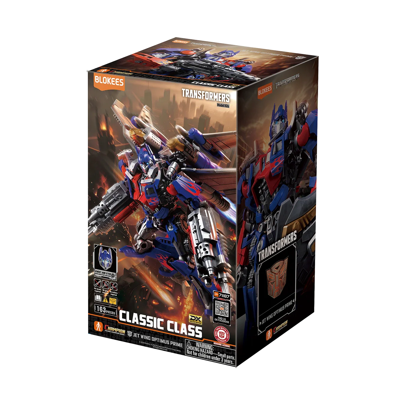 Transformers DX Classic Class 21 |  Jet Wing Optimus Prime - Image 5