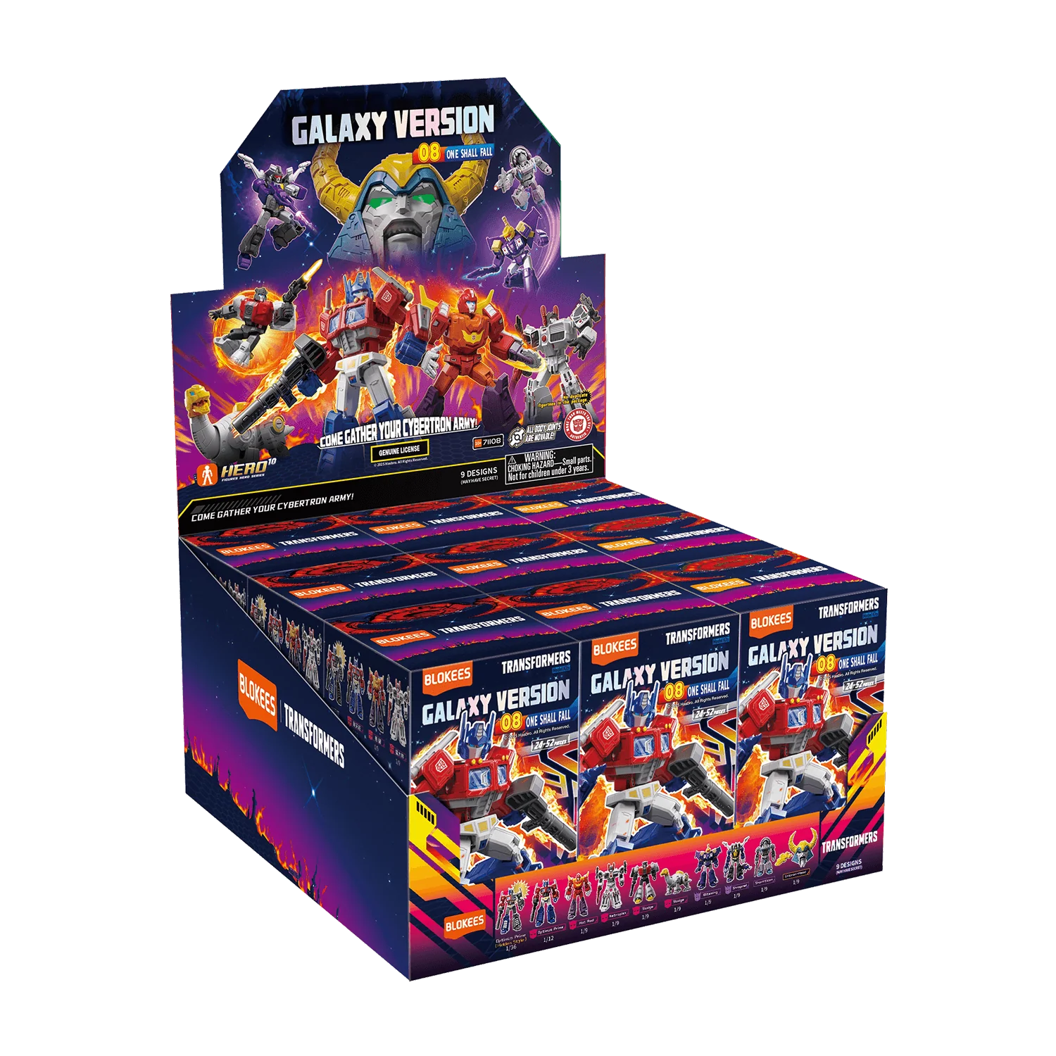 Blokees Transformers Galaxy Version 08 One Shall Fall - Image 12