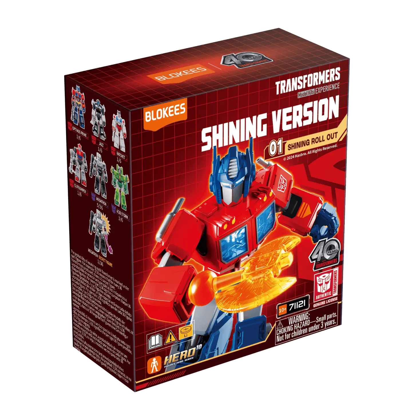 Blokees Transformers Shining Version 01 Shining Roll Out - Image 3